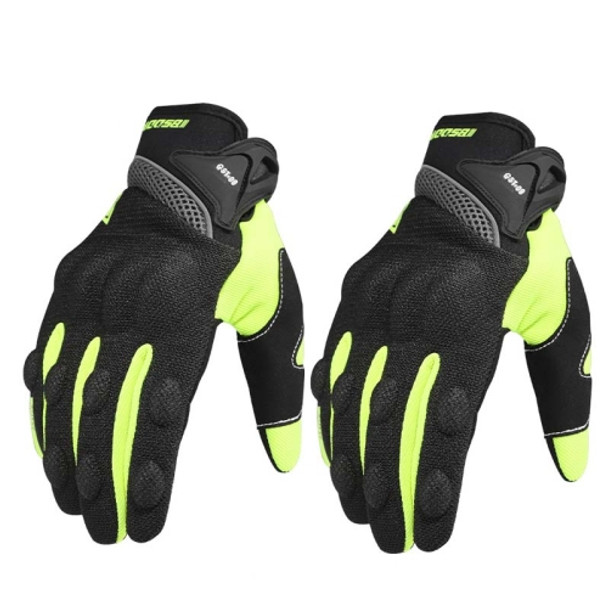 BSDDP A0131 Oudoor Motorcycle Riding Anti-Slip Gloves, Size: XXL(Green)