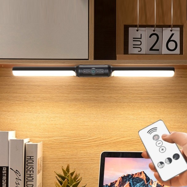 LED Table Light Student Dormitory Reading Lights, Style: Remote Control Type (Black)