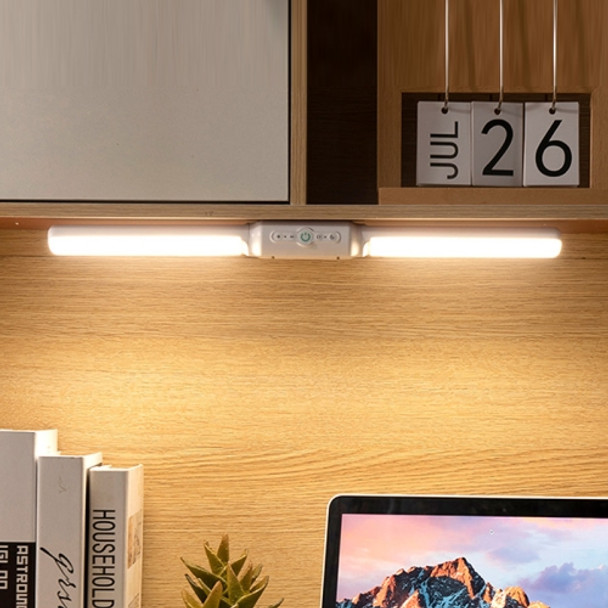 LED Table Light Student Dormitory Reading Lights, Style: Charge Type (White)