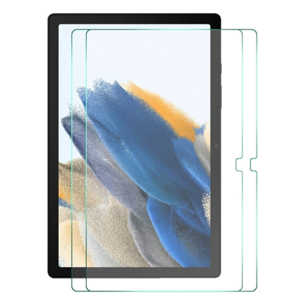 2 PCS For Samsung Galaxy Tab A8 10.5 2021 ENKAY 0.33mm Explosion-proof Tempered Glass Tablet Film