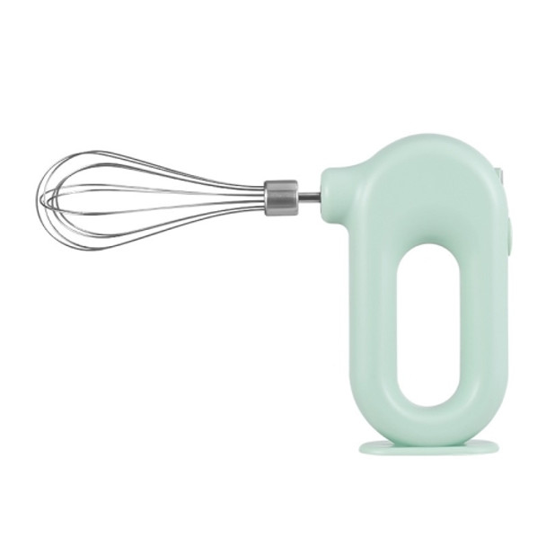 Wireless Handheld Electric Egg Beater Cake Mixer, Specification: Single Rod (Green Onion)