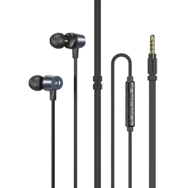 awei L1 Stereo Surround In-ear Wired Earphone(Grey)