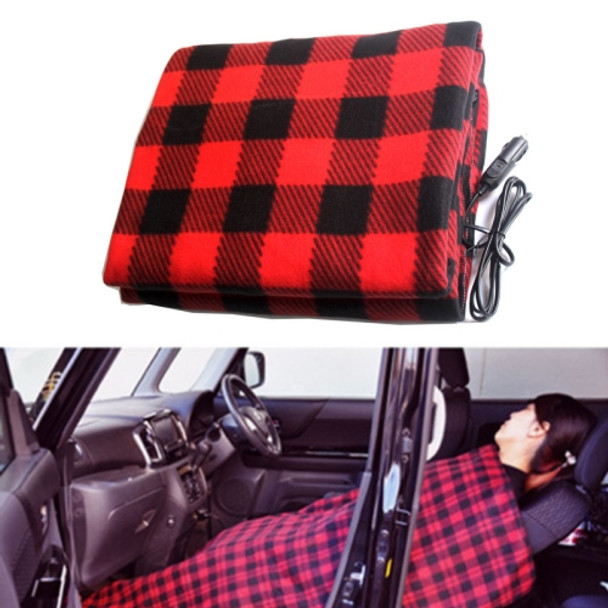 12V Car Winter Electric Heating Blanket Ordinary Type(Red)
