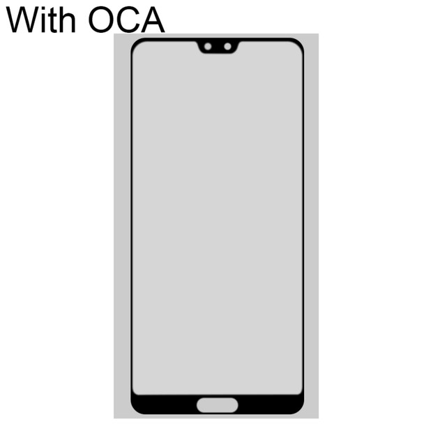 Front Screen Outer Glass Lens with OCA Optically Clear Adhesive for Huawei P20