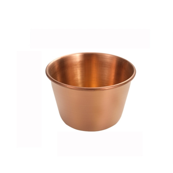 5 PCS Stainless Steel Tortilla Salad Tomato Sauce Cup, Specification： 304 Small (Rose Gold)