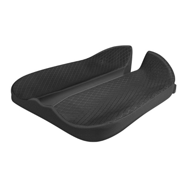 QFC060 V-shaped Car Memory Foam Non-slip Seat Cushion(Black)