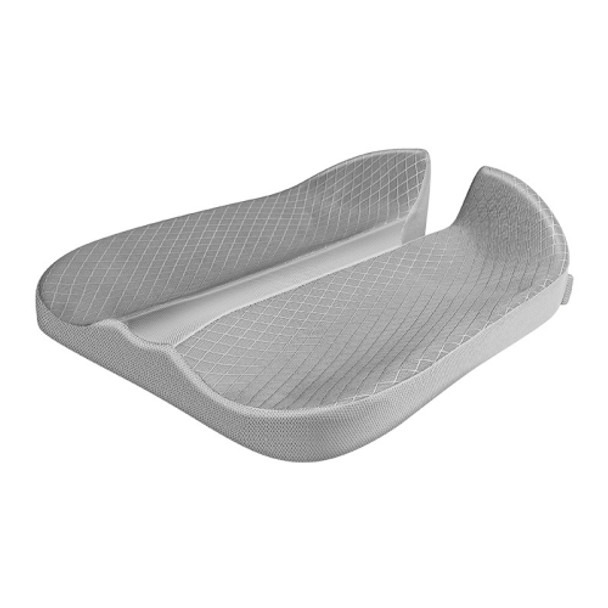QFC060 V-shaped Car Memory Foam Non-slip Seat Cushion(Grey)