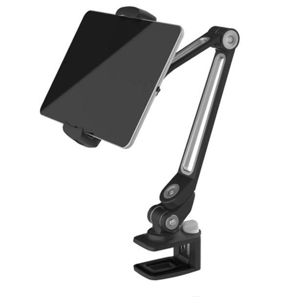 203B Snap-On Lazy Mobile Phone Bracket Bedside Desktop Tablet Bracket(Black )