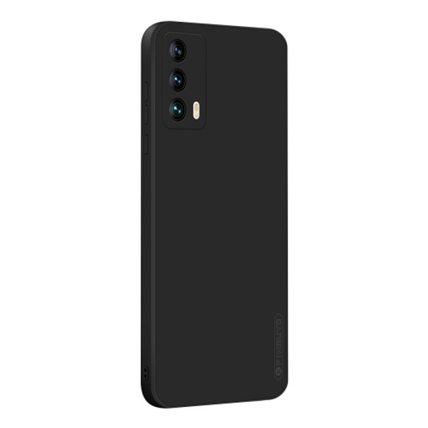 For Meizu 18 / 18S PINWUYO Liquid Silicone TPU Phone Case(Black)