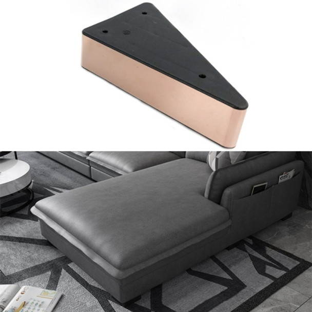 LH-SFJD001 5cm Stainless Steel Sofa Booster Pad, Style: Triangle(Rose Gold)