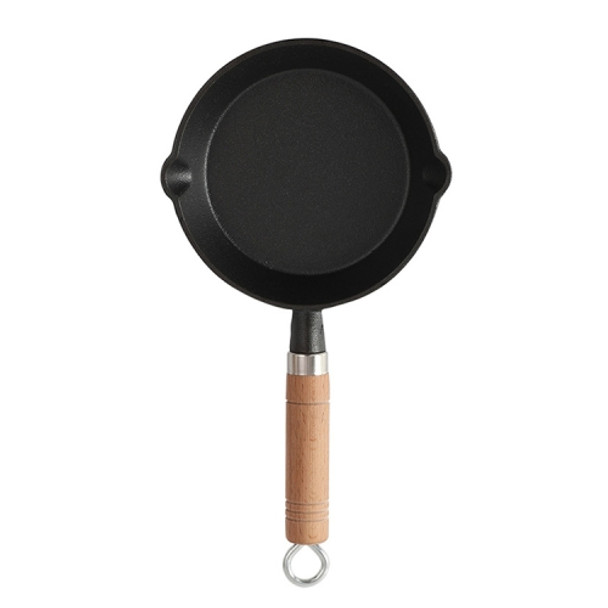 Household Hot Oil Frying Pan Cast Iron Skillet, Specification: Small