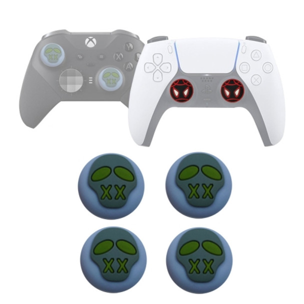 2 Sets ToyiLuya Rocker Protection Cap Left and Right Handle Silicone Caps for PS4/PS5(Set 8)