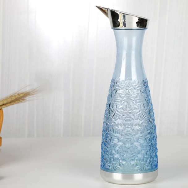 Home Shatter-resistant Diamond Texture Juice Jug(Blue)