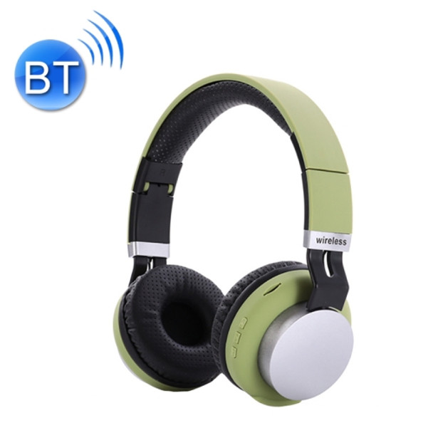 MH8 Wireless Card Sports Folding Bluetooth Headset, Colour: Green