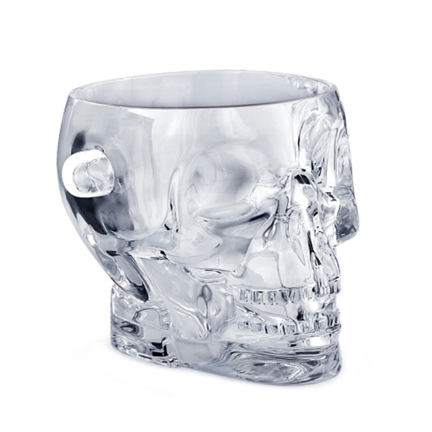 1.5L Acrylic Bar Skull Shape Ice Bucket(Transparent)