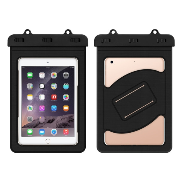 PB-01 Tablet PC Waterproof Bag For Below 9 Inches(Black)