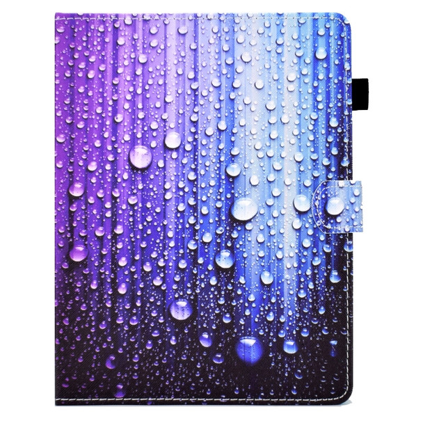 For 8 inch Tablet Electric Pressed TPU Leather Tablet Case(Water Droplets)