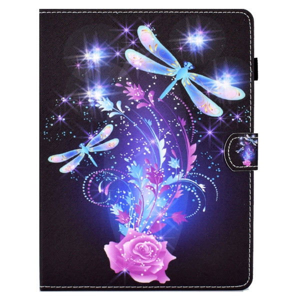 For 7 inch Tablet Electric Pressed TPU Leather Tablet Case(Butterfly)