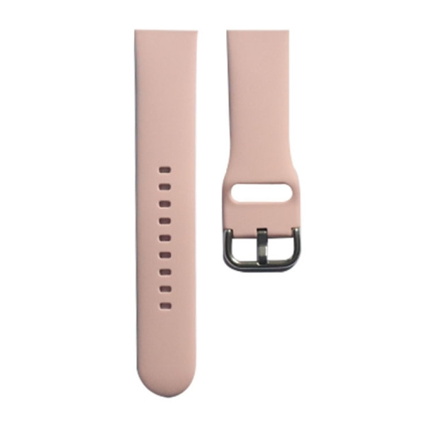 Silicone Watchband, Size: 118mm For Apple Watch Series 7 45mm / 6&SE&5&4 44mm / 3&2&1 42mm(Sand Pink)