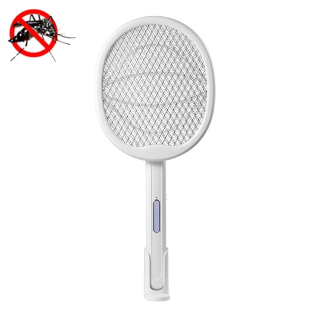 USB Household Electric Mosquito Swatter Purple Light Mosquito Attracting Lamp(White)