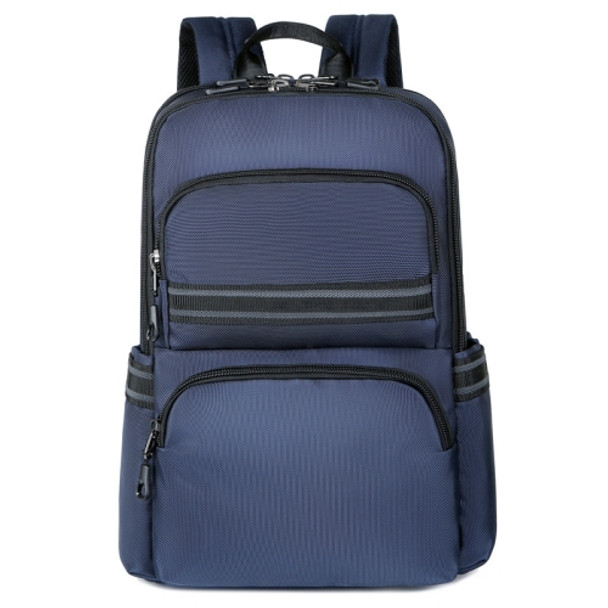 Men Anti-Skinning Backpack Portable Outdoor Casual Sports Shoulder Bag(Blue Large)