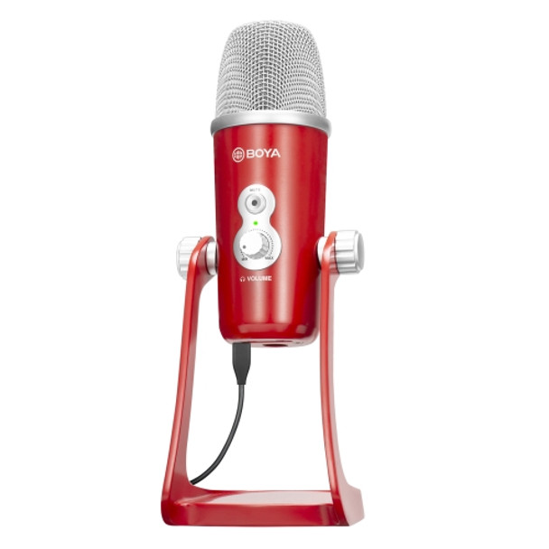 BOYA BY-PM700R USB Interface Condenser Microphone(Red)