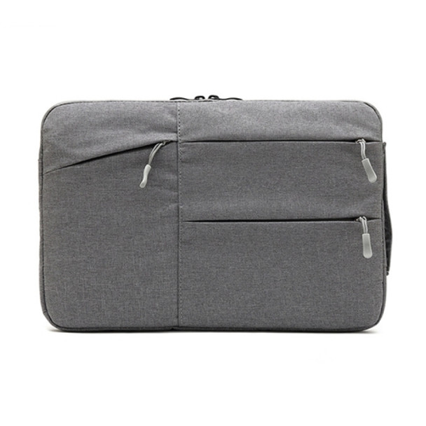 Zipper Type Polyester Business Laptop Liner Bag, Size: 11.6 Inch(Light Grey)