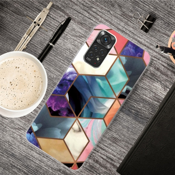 For Xiaomi Redmi Note 11 Pro 4G / 5G Global Marble Pattern TPU Phone Case(HC-A6)