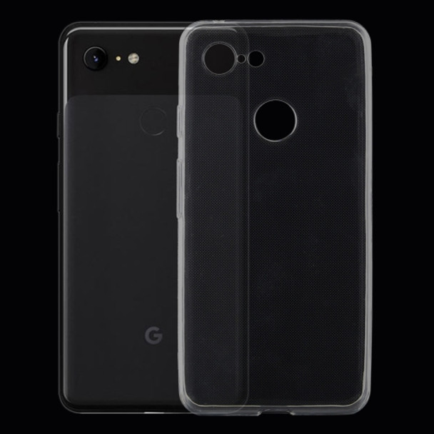 0.75mm Ultrathin Transparent TPU Soft Protective Case for Google Pixel 3