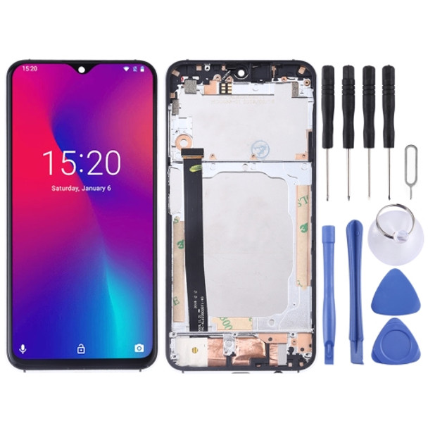 LCD Screen and Digitizer Full Assembly for Umidigi One Max(Black)