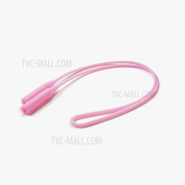 Silicone Sunglasses Strap Glasses Holder Strap Cord Eyeglasses Chain - Pink