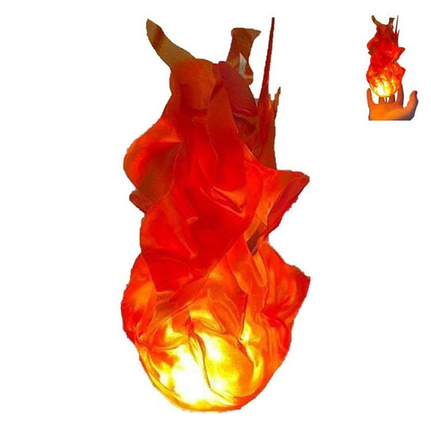Halloween Floating Flame Ball Props Durable Halloween Fireball Props for Party Play - Red