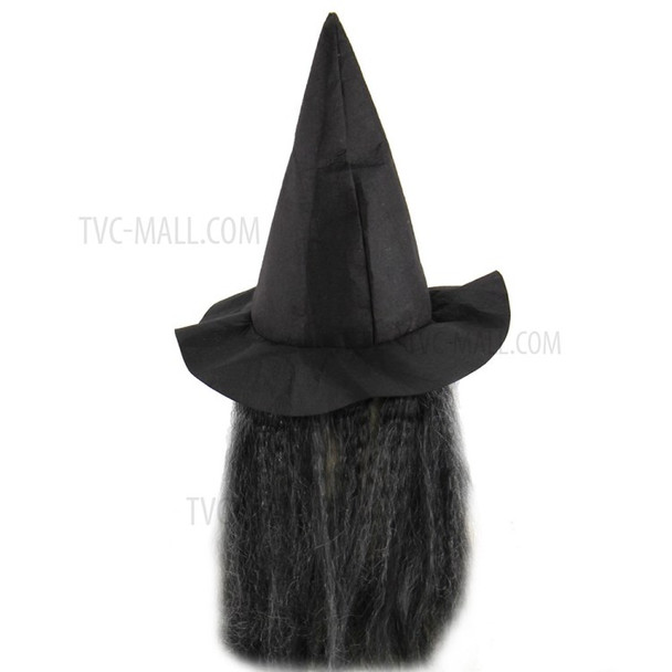 Full Head Creepy Green Witch Mask Made of Latex for Halloween