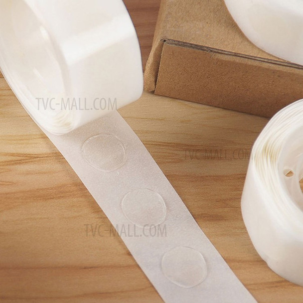 250PCS Dot Glue Clear Removable Adhesive Dots Double Sided Ballon Tape Strips for Birthday Wedding Party Decorations