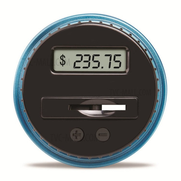 LCD Display Electronic Digital Counting Coin Bank Money Saving Box Jar Counter - Australian Dollar