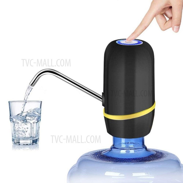 Electric Auto Water Pump Dispenser Gallon Bottle Button Switch for Drinking - Black