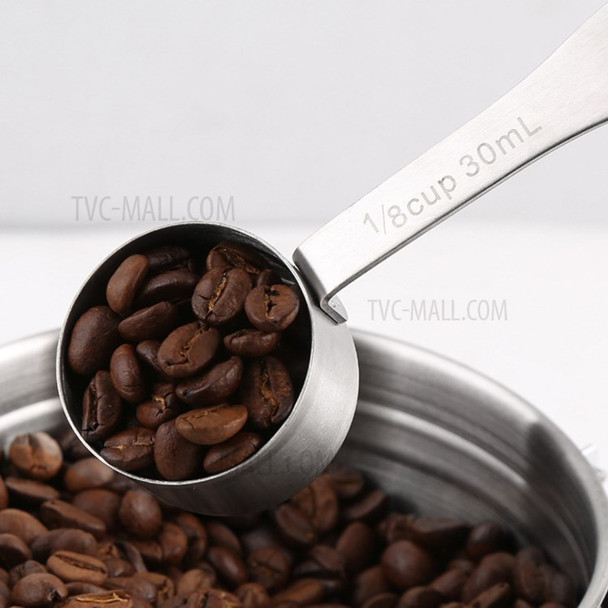 Stainless Steel Coffee Scoop Measuring Scoop 30ML Coffee Measuring Spoon