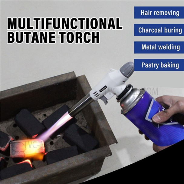 Butane Torch Kitchen Torch Lighter Adjustable Flame No Leaking Irreversible Culinary Torch For Cooking Baking Barbecue