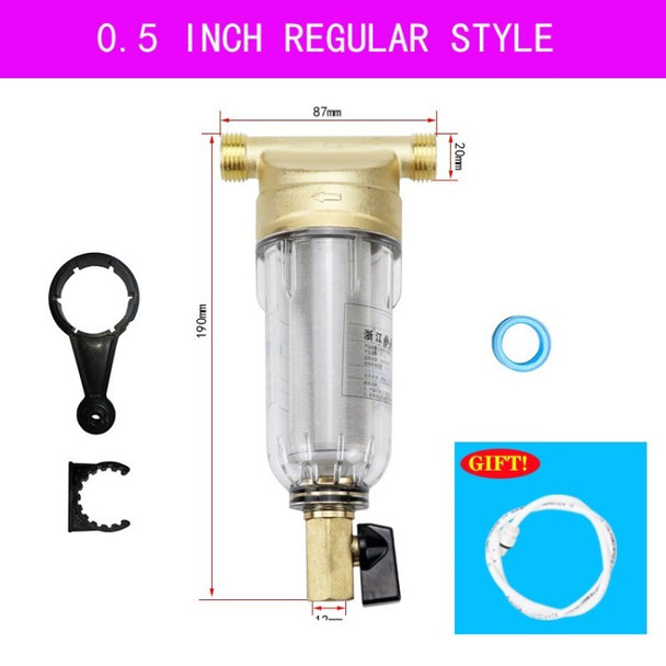 1/2 inch Tap Water Purifier Pre-Filter Filtering System Water Filter for Home
