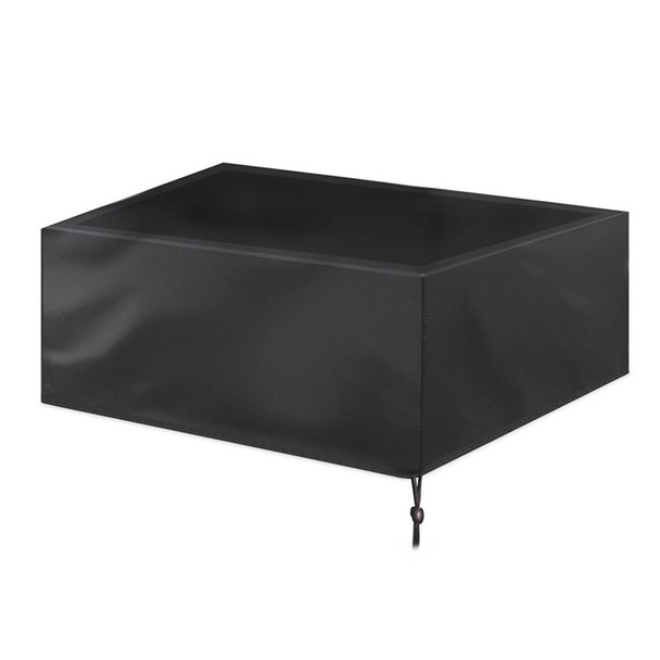 225x116x82cm Billiard Table Dustproof Protective Water-repellent Furniture Cover - Black