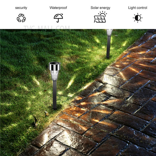 For Outdoor Decorative Waterproof Anti-Deform Stainless Steel Brightest Solar Lights - 10 PCS