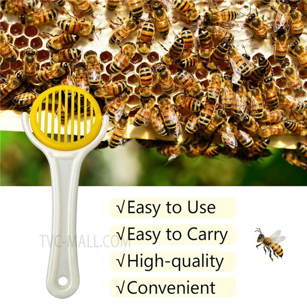 2PCS Handheld Queen Bee Cage Beekeeping Catcher Beekeeper Tool for Beekeeper Supplies Hive Tool