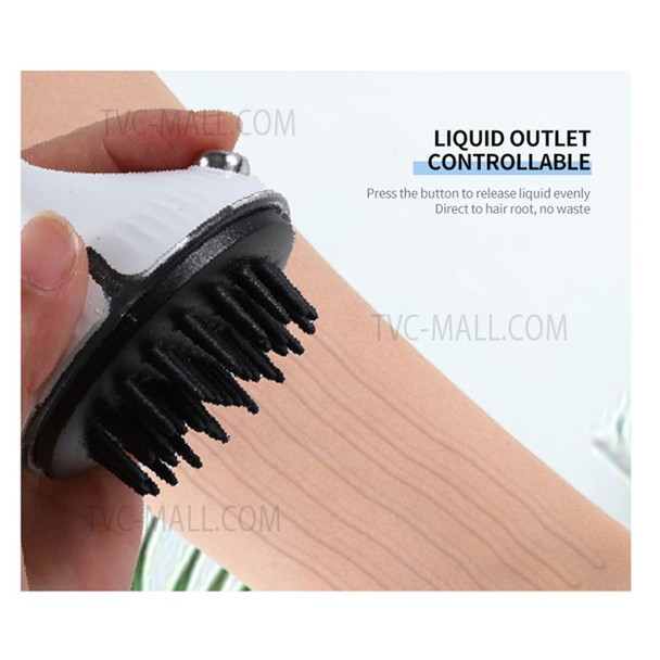 Scalp Applicator Comb Head Fluid Essential Oil Hair Treatment Scalp Massager Brush