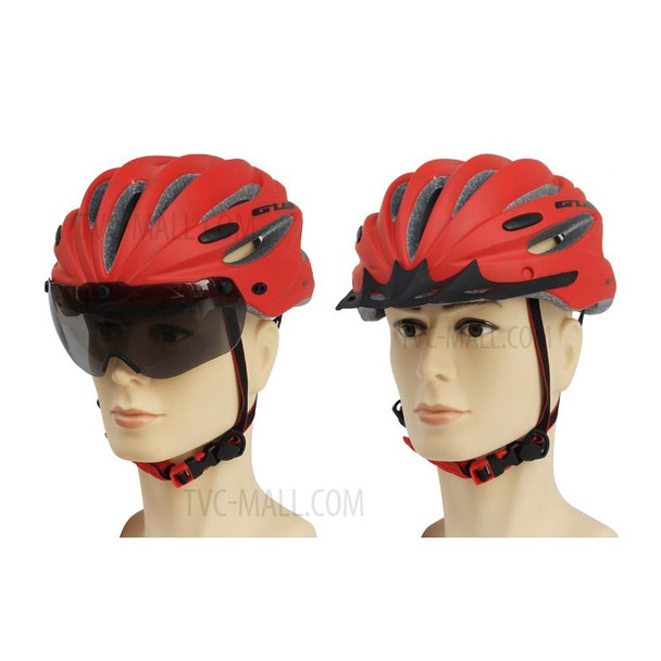 GUB K80 Plus Unisex Mountain Road Bicycle Protective Helmet, Head Size: 58-62cm - Red