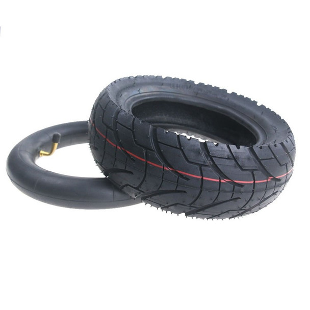 10-inch Electric Scooter Tire 80 / 65-6 Inner Outer Thickened Tire Inner Tube Tire Part