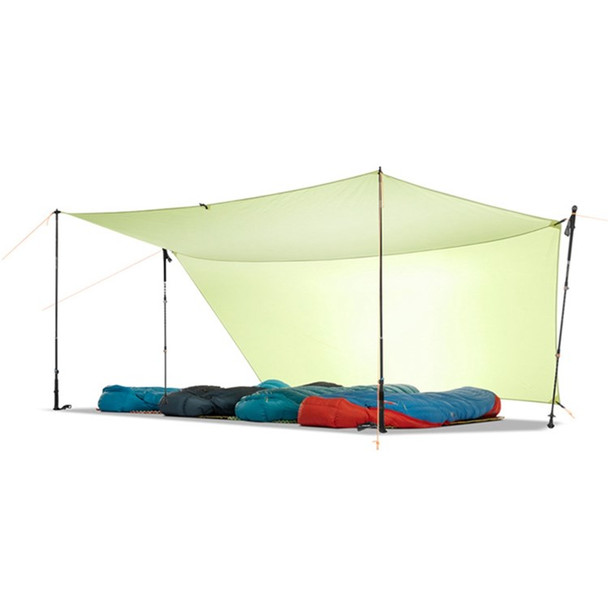 WIDESEA WSTM-S101 3.6m Camping Tent 2-Person Rain-proof Sunshade Canopy Backpacking Tent Waterproof Windproof Instant Tent - Green
