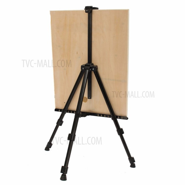 Portable Metal Triangular Easel Adjustable Tripod Display Stand for Poster Displaying Drawing and Paint