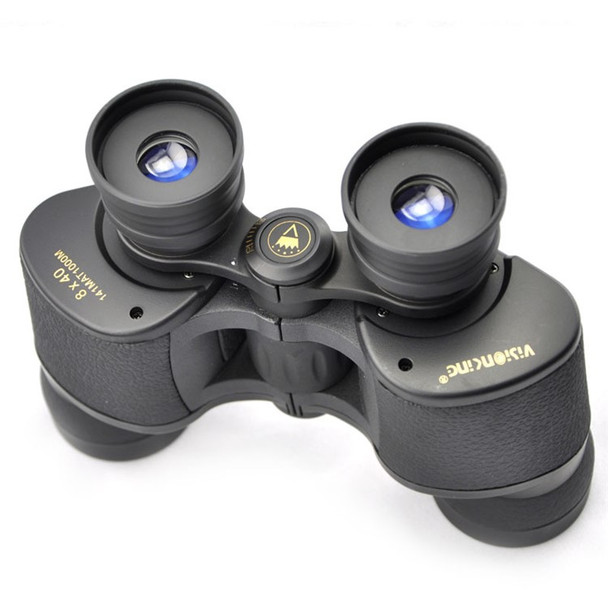 VISIONKING 8X40V High Power HD 8X Binoculars Outdoor Glimmer Night Vision Telescope for Traveling / Hunting / Camping