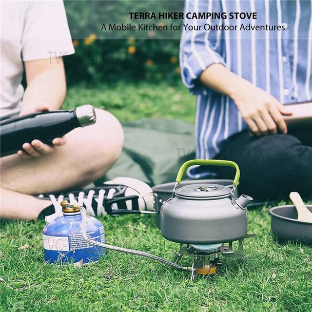 103 3500W Gas Stove Portable Collapsible Outdoor Boxed Butane Gas Camping Picnic Stove Burner