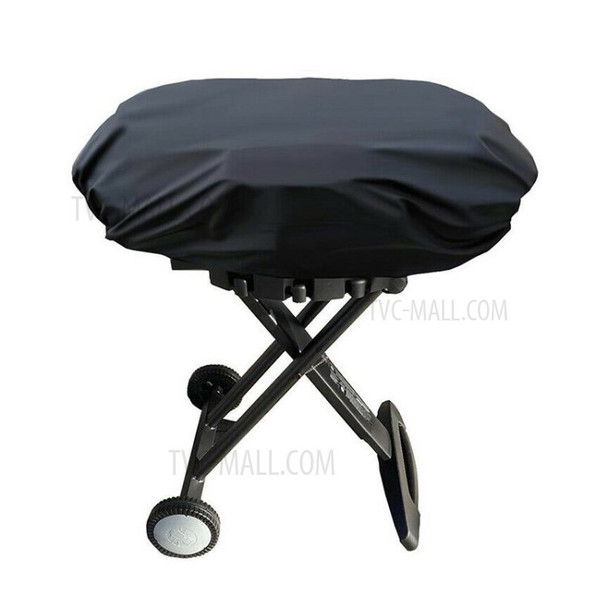 Portable BBQ Cover Waterproof Windproof Heavy Duty Gas Grill Cover - 210D